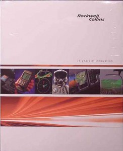 Collins Radio Books: Rockwell-Collins-75-Years-of-Innovation-HC-Book